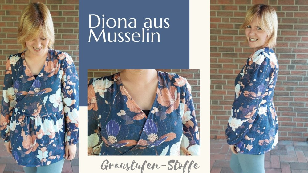 Schnittmuster Bluse  „Diona"  als Ebook